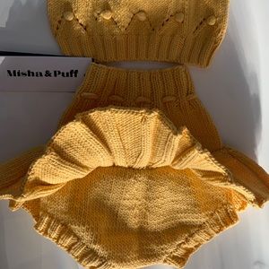 Misha & Puff Pima cotton Pond skirt 6-12m